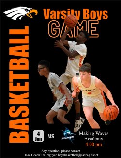 Basketball Game flyer
